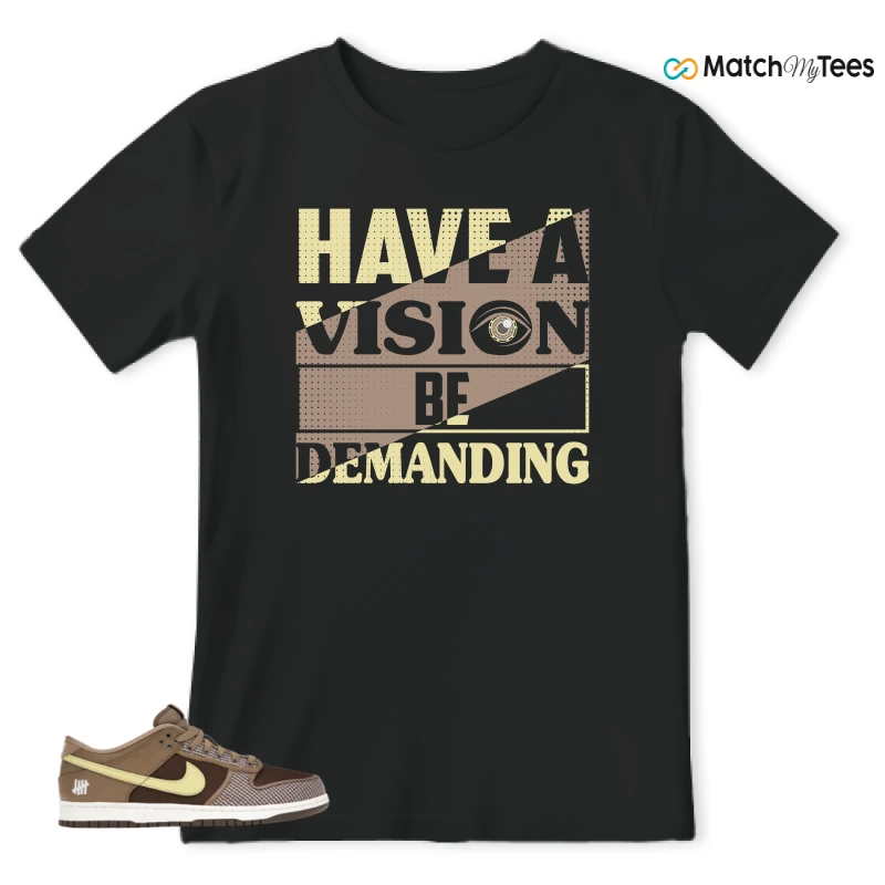 NIKE DUNK LOW UNDEFEATED CANTEEN DUNK VS. AF1 PACK SNEAKER Matching Tees t-shirt