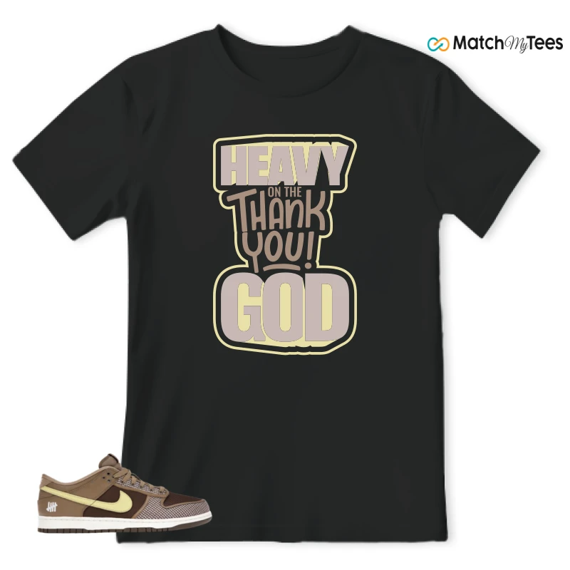 NIKE DUNK LOW UNDEFEATED CANTEEN DUNK VS. AF1 PACK SNEAKER Matching Tees t-shirt