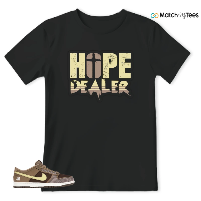 NIKE DUNK LOW UNDEFEATED CANTEEN DUNK VS. AF1 PACK SNEAKER Matching Tees t-shirt