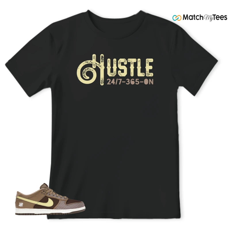 NIKE DUNK LOW UNDEFEATED CANTEEN DUNK VS. AF1 PACK SNEAKER Matching Tees t-shirt