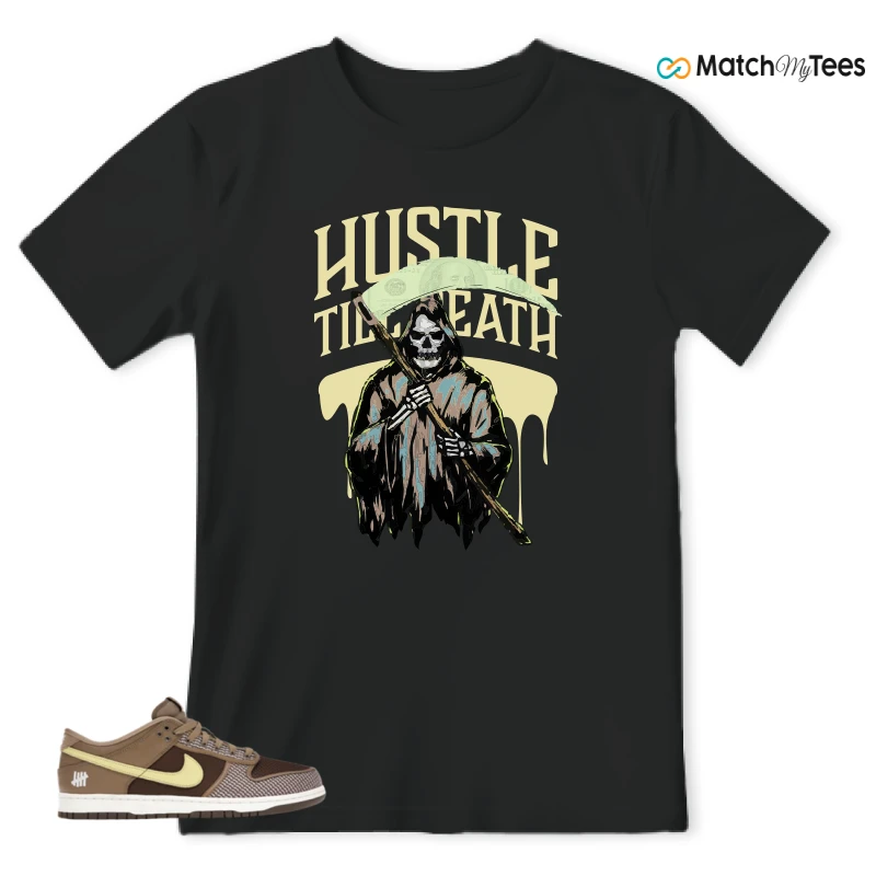 NIKE DUNK LOW UNDEFEATED CANTEEN DUNK VS. AF1 PACK SNEAKER Matching Tees t-shirt