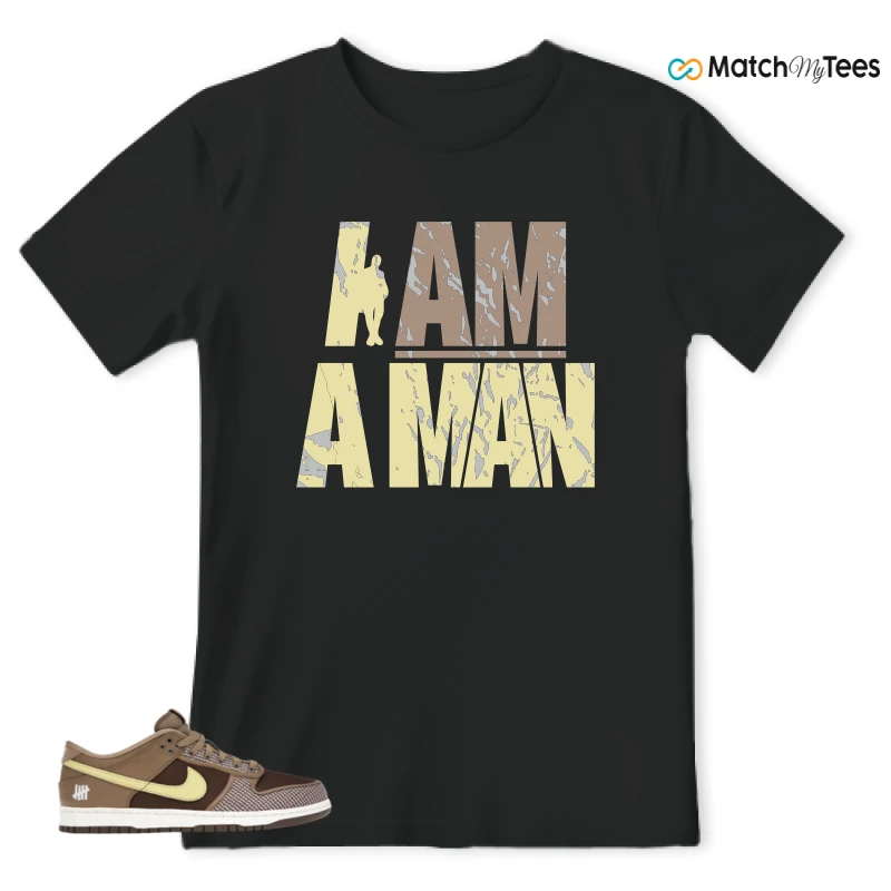 NIKE DUNK LOW UNDEFEATED CANTEEN DUNK VS. AF1 PACK SNEAKER Matching Tees t-shirt