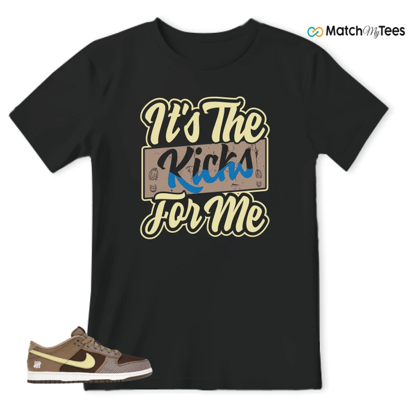 NIKE DUNK LOW UNDEFEATED CANTEEN DUNK VS. AF1 PACK SNEAKER Matching Tees t-shirt