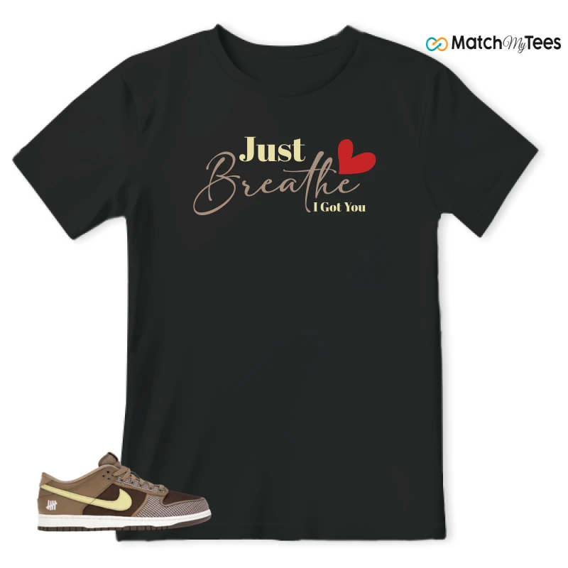 NIKE DUNK LOW UNDEFEATED CANTEEN DUNK VS. AF1 PACK SNEAKER Matching Tees t-shirt
