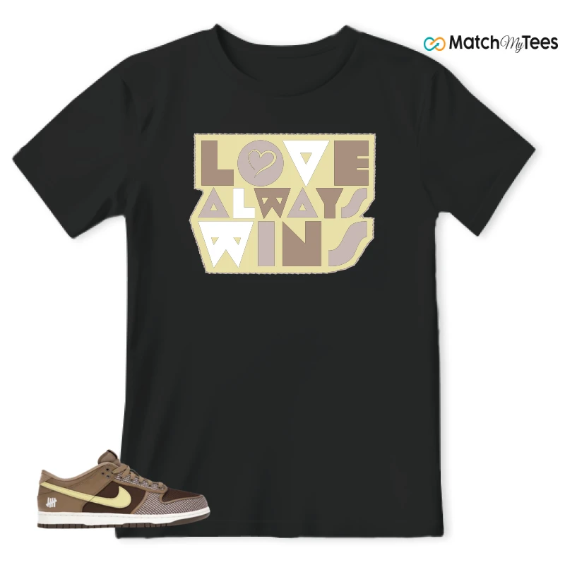 NIKE DUNK LOW UNDEFEATED CANTEEN DUNK VS. AF1 PACK SNEAKER Matching Tees t-shirt