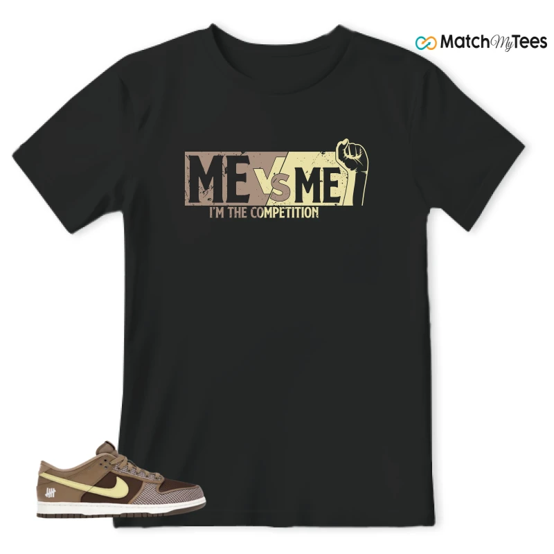 NIKE DUNK LOW UNDEFEATED CANTEEN DUNK VS. AF1 PACK SNEAKER Matching Tees t-shirt