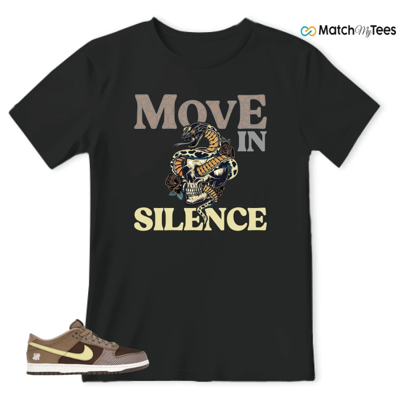 NIKE DUNK LOW UNDEFEATED CANTEEN DUNK VS. AF1 PACK SNEAKER Matching Tees t-shirt