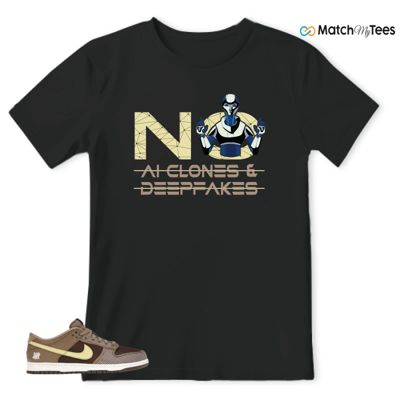 NIKE DUNK LOW UNDEFEATED CANTEEN DUNK VS. AF1 PACK SNEAKER Matching Tees t-shirt