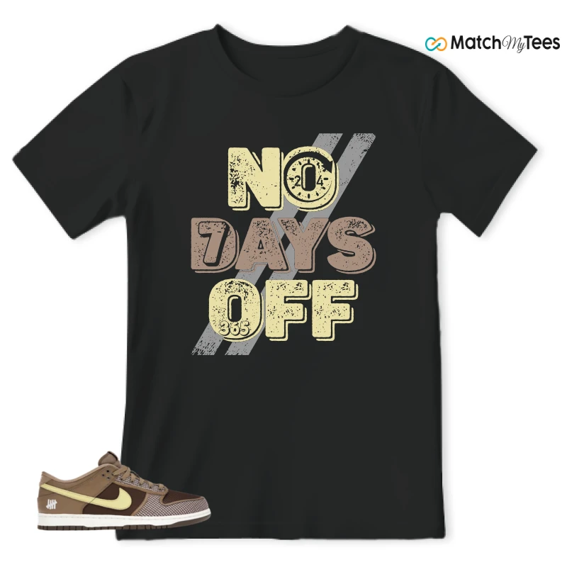 NIKE DUNK LOW UNDEFEATED CANTEEN DUNK VS. AF1 PACK SNEAKER Matching Tees t-shirt