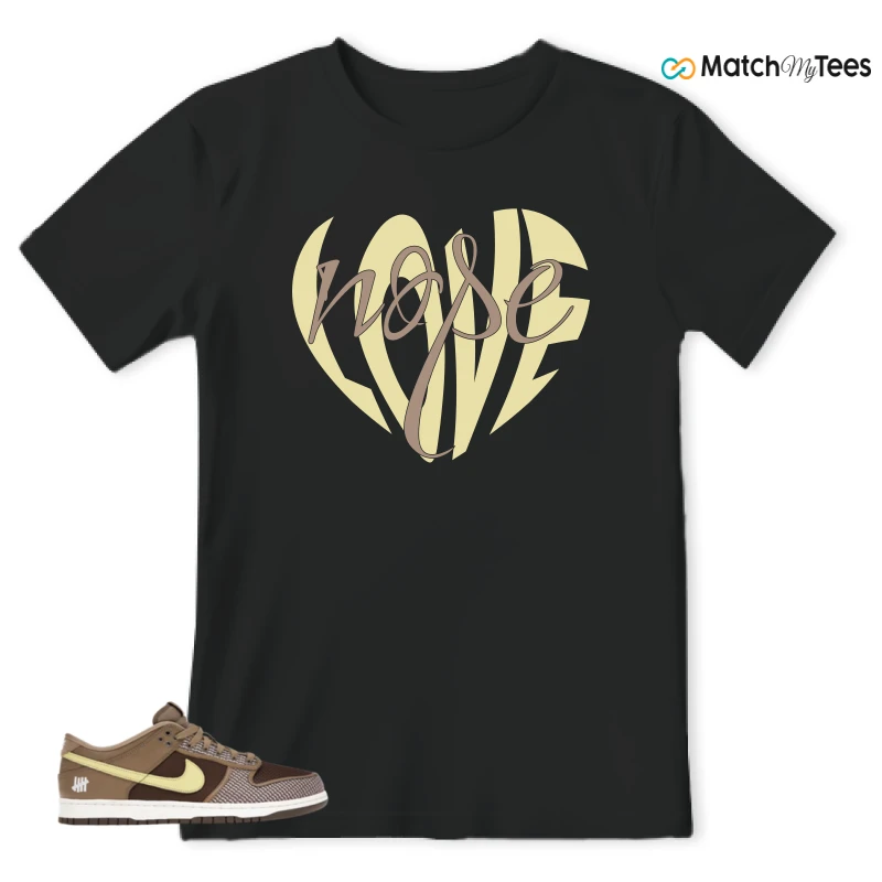 NIKE DUNK LOW UNDEFEATED CANTEEN DUNK VS. AF1 PACK SNEAKER Matching Tees t-shirt
