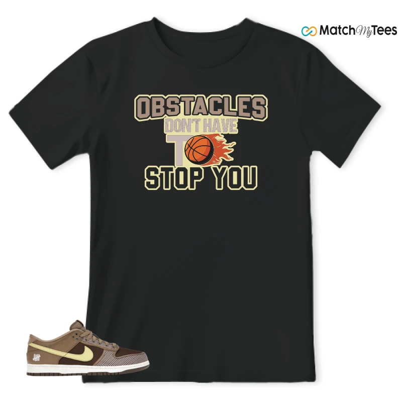 NIKE DUNK LOW UNDEFEATED CANTEEN DUNK VS. AF1 PACK SNEAKER Matching Tees t-shirt