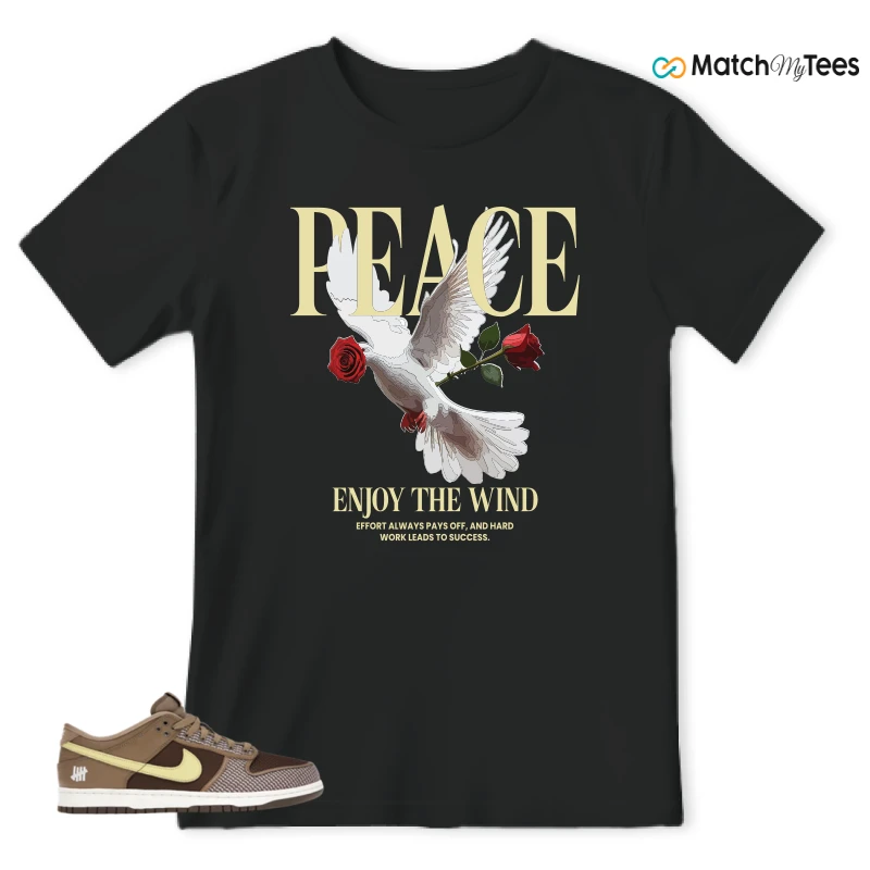 NIKE DUNK LOW UNDEFEATED CANTEEN DUNK VS. AF1 PACK SNEAKER Matching Tees t-shirt