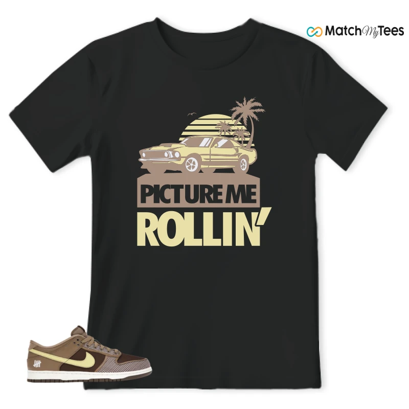 NIKE DUNK LOW UNDEFEATED CANTEEN DUNK VS. AF1 PACK SNEAKER Matching Tees t-shirt