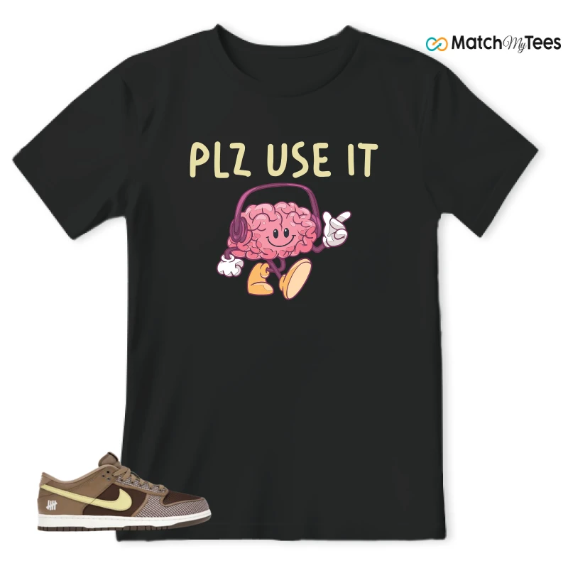 NIKE DUNK LOW UNDEFEATED CANTEEN DUNK VS. AF1 PACK SNEAKER Matching Tees t-shirt