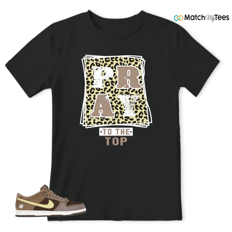NIKE DUNK LOW UNDEFEATED CANTEEN DUNK VS. AF1 PACK SNEAKER Matching Tees t-shirt