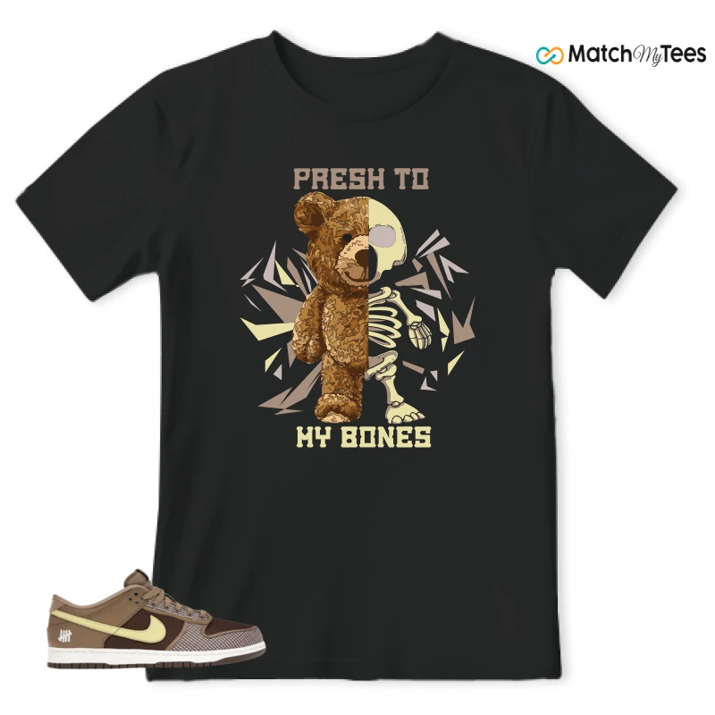 NIKE DUNK LOW UNDEFEATED CANTEEN DUNK VS. AF1 PACK SNEAKER Matching Tees t-shirt