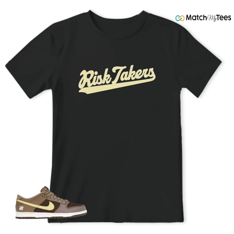 NIKE DUNK LOW UNDEFEATED CANTEEN DUNK VS. AF1 PACK SNEAKER Matching Tees t-shirt