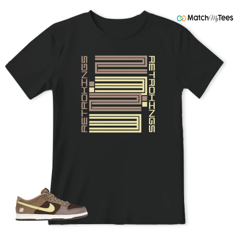NIKE DUNK LOW UNDEFEATED CANTEEN DUNK VS. AF1 PACK SNEAKER Matching Tees t-shirt