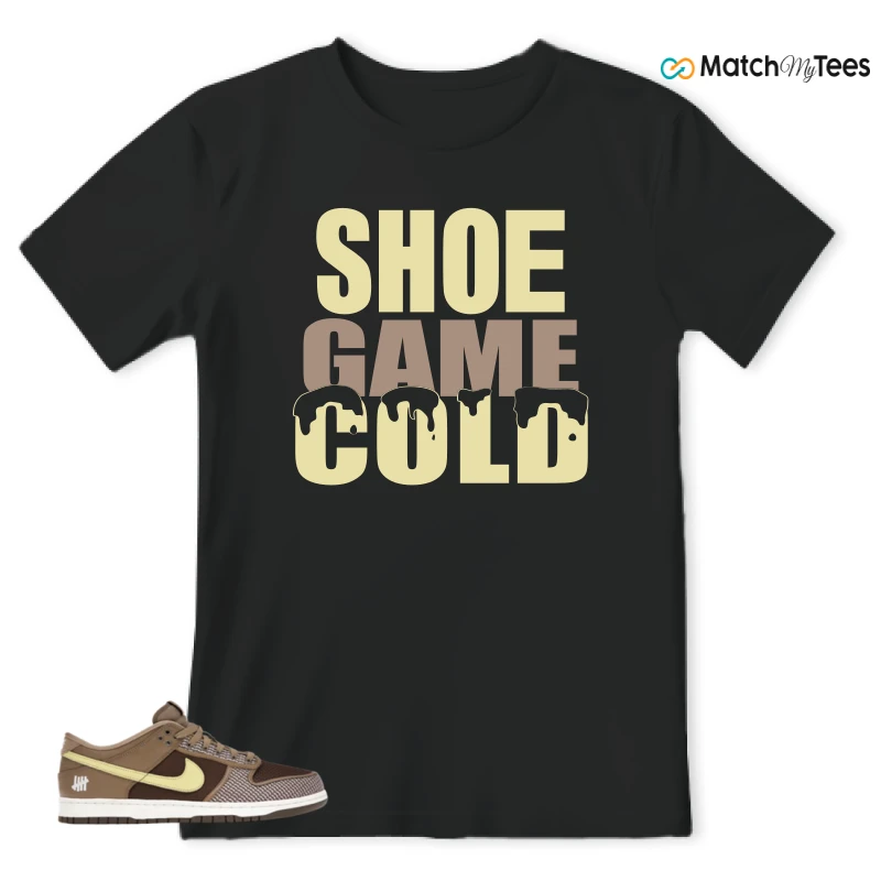 NIKE DUNK LOW UNDEFEATED CANTEEN DUNK VS. AF1 PACK SNEAKER Matching Tees t-shirt