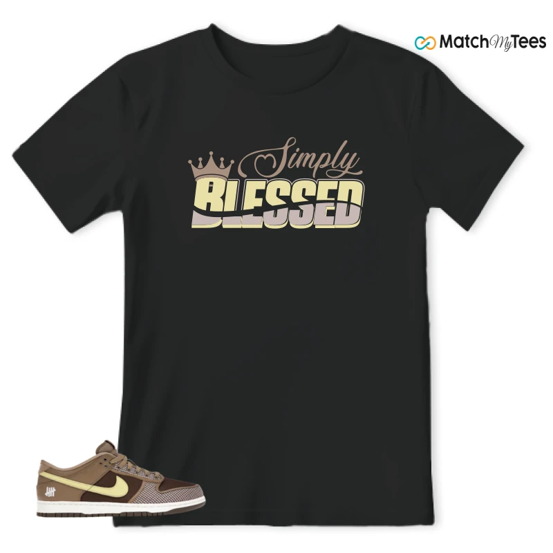 NIKE DUNK LOW UNDEFEATED CANTEEN DUNK VS. AF1 PACK SNEAKER Matching Tees t-shirt