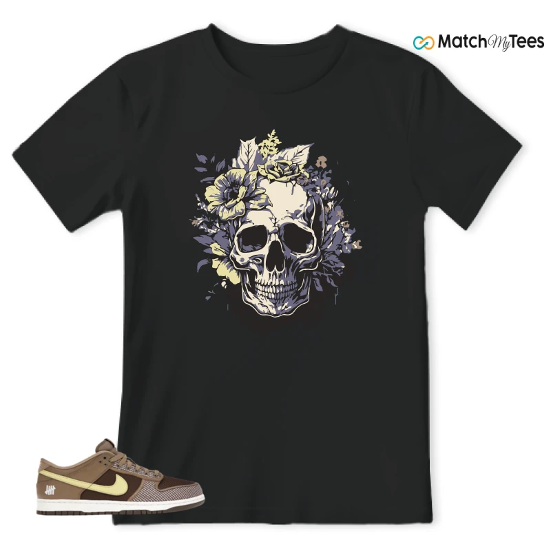 NIKE DUNK LOW UNDEFEATED CANTEEN DUNK VS. AF1 PACK SNEAKER Matching Tees t-shirt