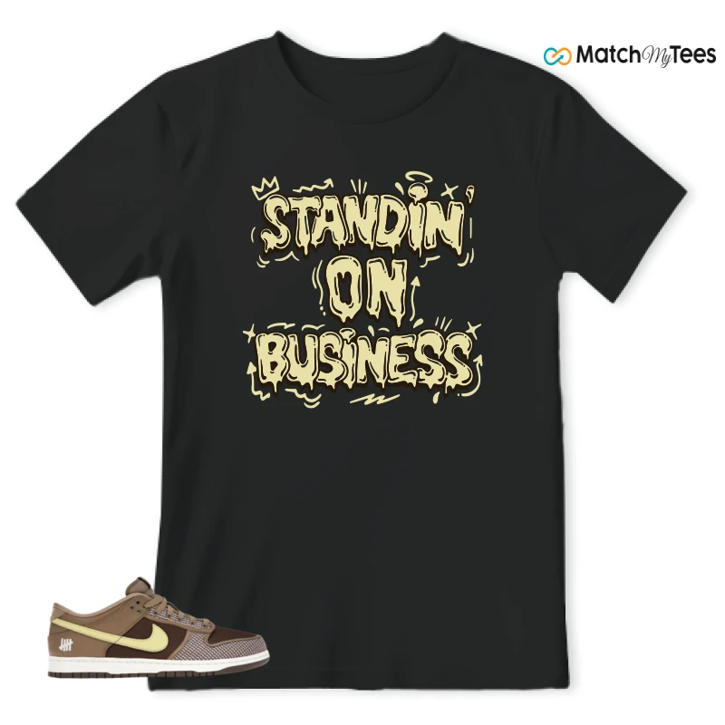 NIKE DUNK LOW UNDEFEATED CANTEEN DUNK VS. AF1 PACK SNEAKER Matching Tees t-shirt