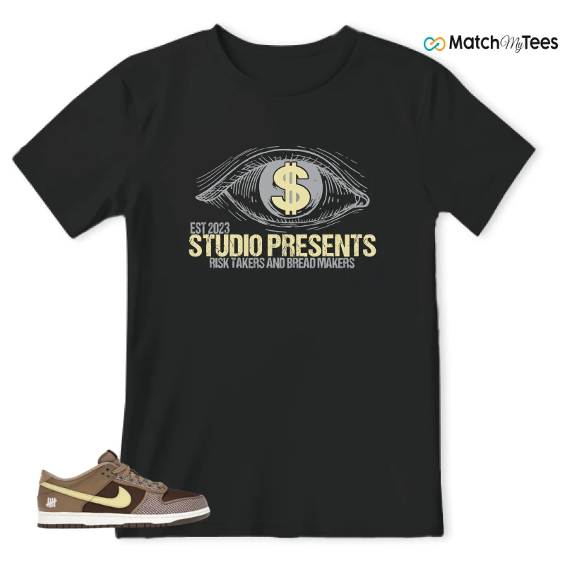 NIKE DUNK LOW UNDEFEATED CANTEEN DUNK VS. AF1 PACK SNEAKER Matching Tees t-shirt