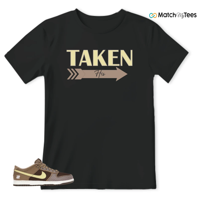 NIKE DUNK LOW UNDEFEATED CANTEEN DUNK VS. AF1 PACK SNEAKER Matching Tees t-shirt