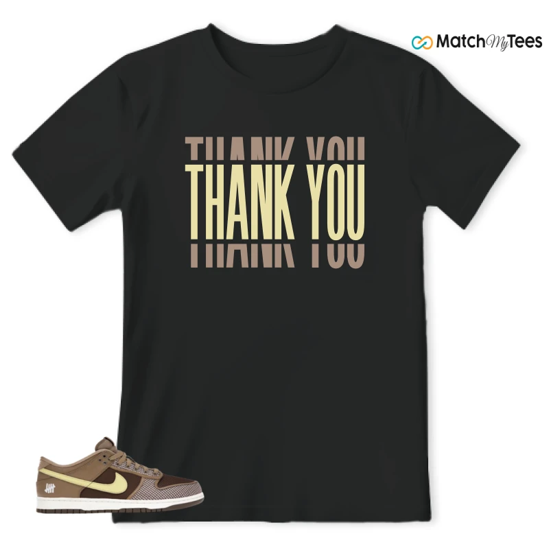 NIKE DUNK LOW UNDEFEATED CANTEEN DUNK VS. AF1 PACK SNEAKER Matching Tees t-shirt