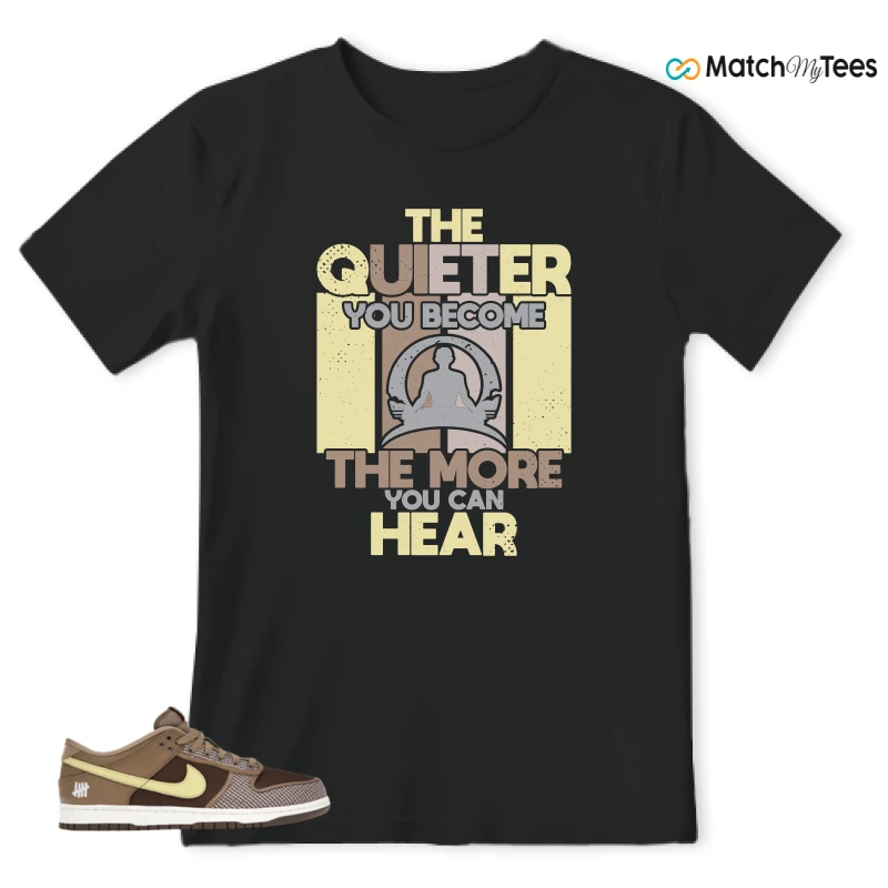 NIKE DUNK LOW UNDEFEATED CANTEEN DUNK VS. AF1 PACK SNEAKER Matching Tees t-shirt