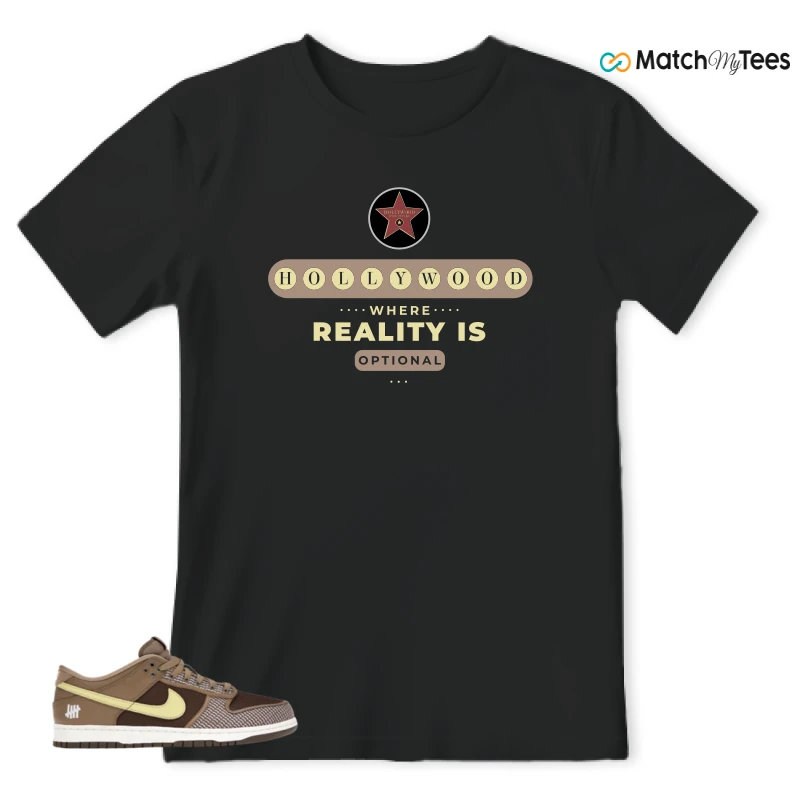 NIKE DUNK LOW UNDEFEATED CANTEEN DUNK VS. AF1 PACK SNEAKER Matching Tees t-shirt