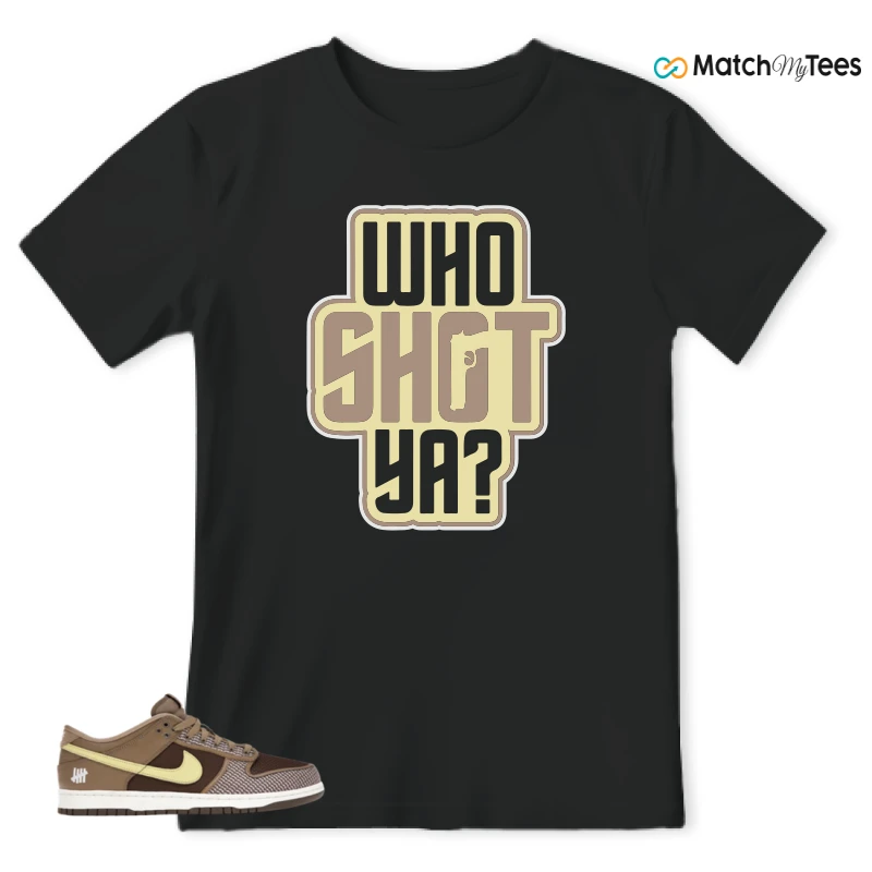 NIKE DUNK LOW UNDEFEATED CANTEEN DUNK VS. AF1 PACK SNEAKER Matching Tees t-shirt