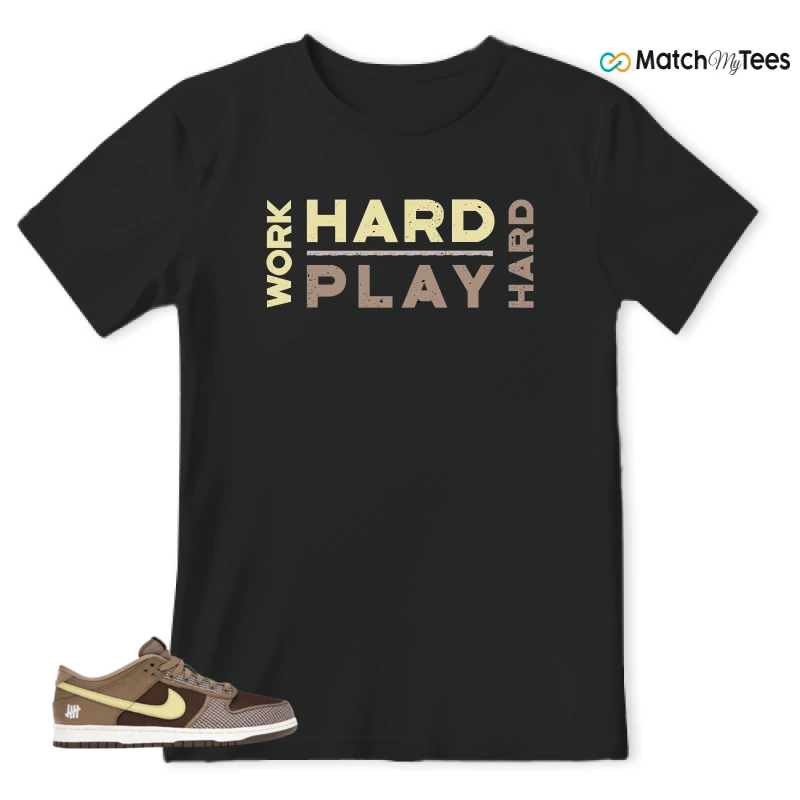 NIKE DUNK LOW UNDEFEATED CANTEEN DUNK VS. AF1 PACK SNEAKER Matching Tees t-shirt