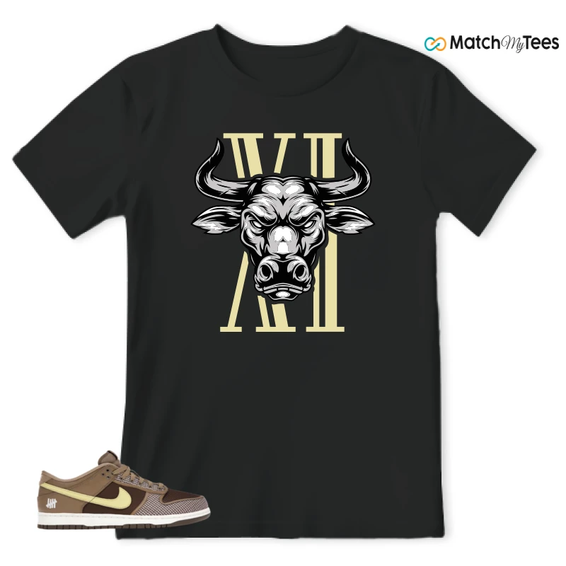 NIKE DUNK LOW UNDEFEATED CANTEEN DUNK VS. AF1 PACK SNEAKER Matching Tees t-shirt