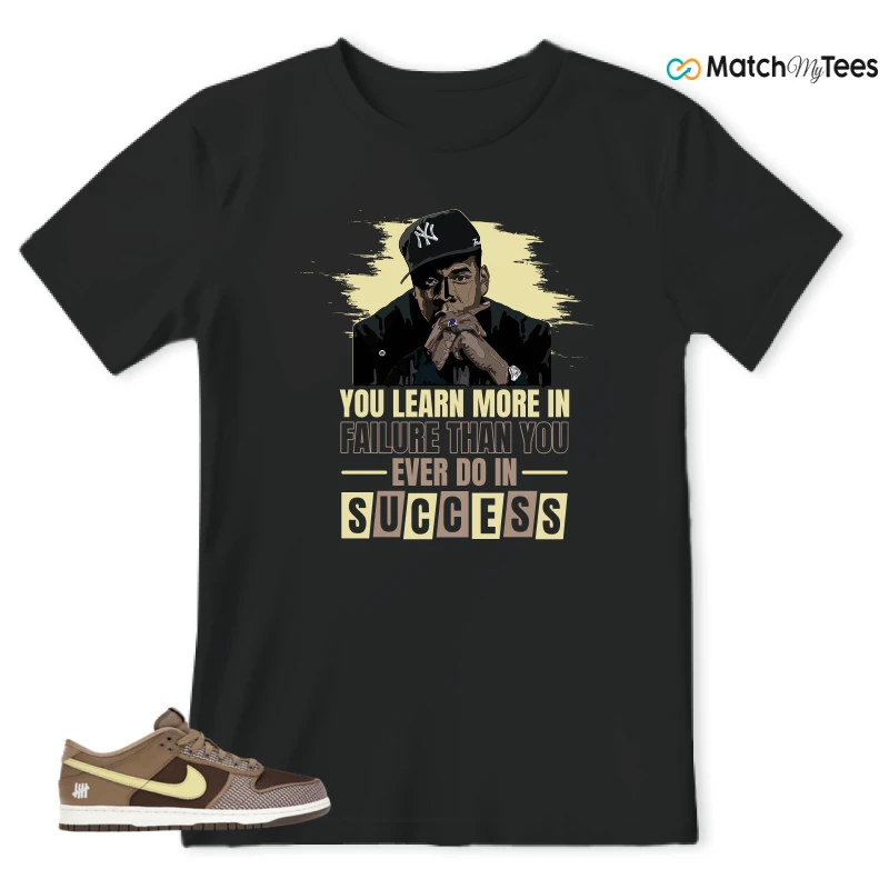 NIKE DUNK LOW UNDEFEATED CANTEEN DUNK VS. AF1 PACK SNEAKER Matching Tees t-shirt