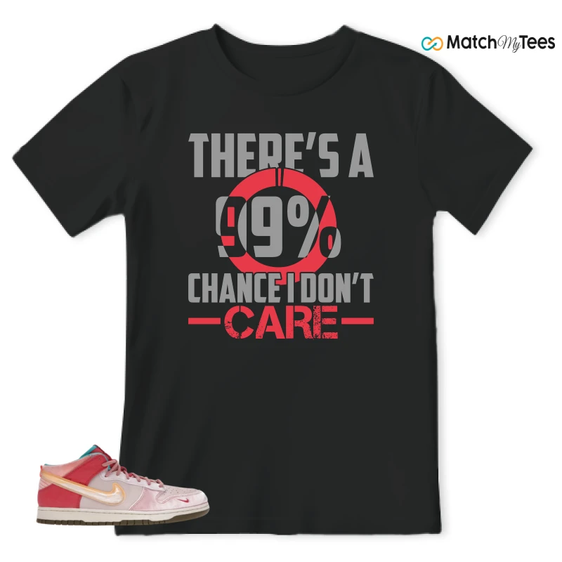 NIKE DUNK MID SOCIAL STATUS FREE LUNCH STRAWBERRY MILK SNEAKER Matching Tees t-shirt