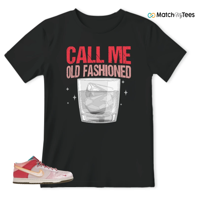 NIKE DUNK MID SOCIAL STATUS FREE LUNCH STRAWBERRY MILK SNEAKER Matching Tees t-shirt