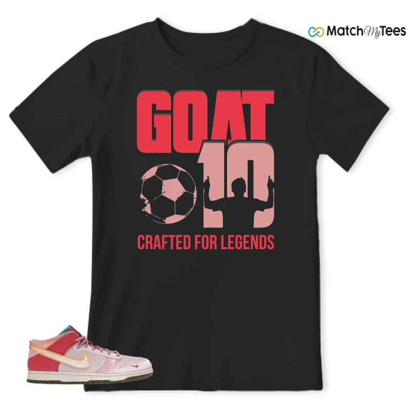 NIKE DUNK MID SOCIAL STATUS FREE LUNCH STRAWBERRY MILK SNEAKER Matching Tees t-shirt