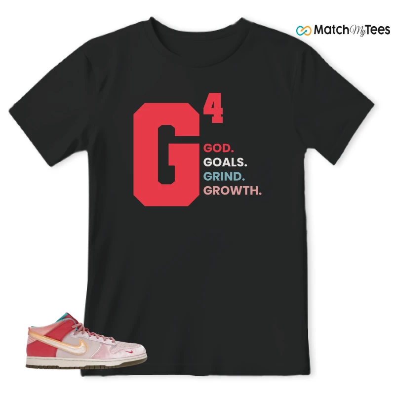 NIKE DUNK MID SOCIAL STATUS FREE LUNCH STRAWBERRY MILK SNEAKER Matching Tees t-shirt