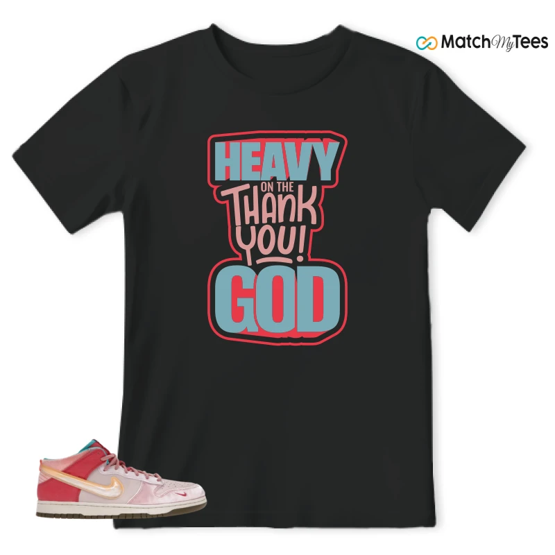 NIKE DUNK MID SOCIAL STATUS FREE LUNCH STRAWBERRY MILK SNEAKER Matching Tees t-shirt