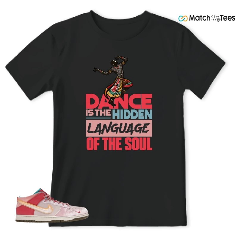 NIKE DUNK MID SOCIAL STATUS FREE LUNCH STRAWBERRY MILK SNEAKER Matching Tees t-shirt