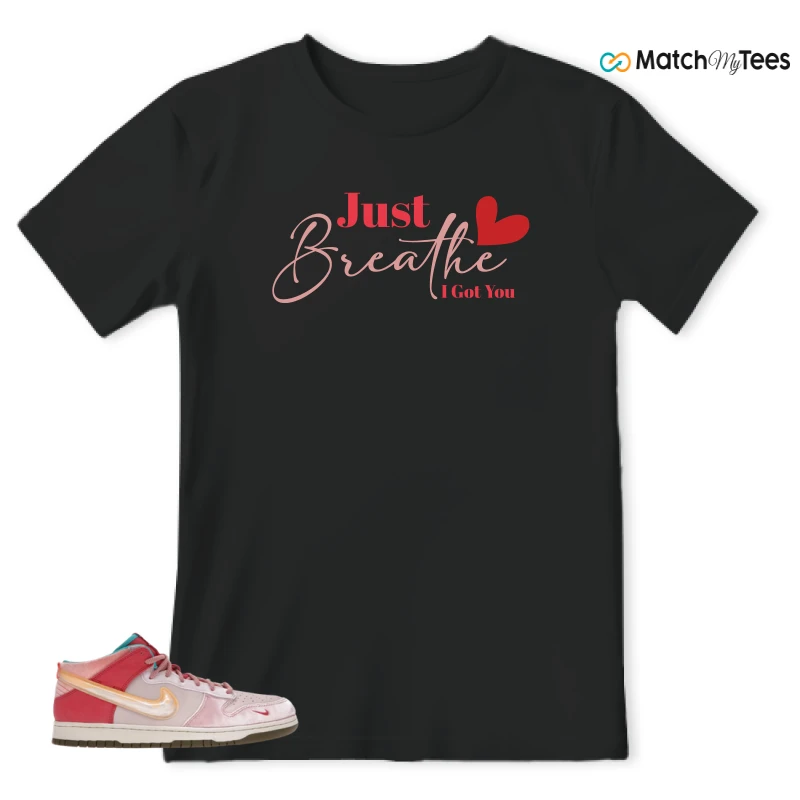 NIKE DUNK MID SOCIAL STATUS FREE LUNCH STRAWBERRY MILK SNEAKER Matching Tees t-shirt