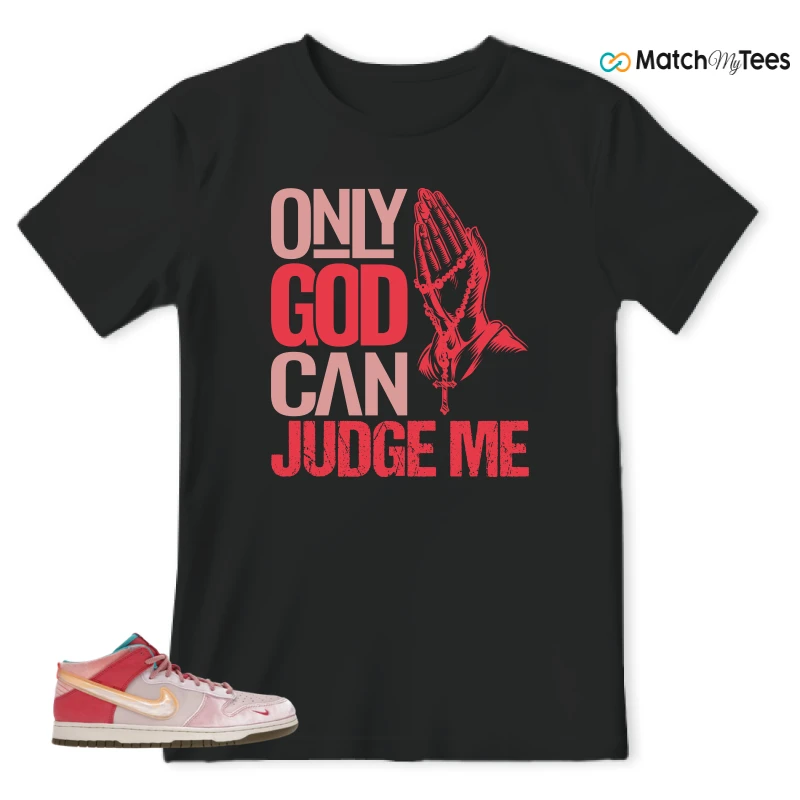 NIKE DUNK MID SOCIAL STATUS FREE LUNCH STRAWBERRY MILK SNEAKER Matching Tees t-shirt