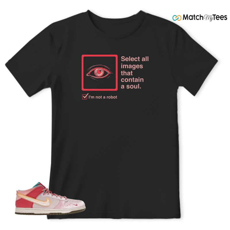NIKE DUNK MID SOCIAL STATUS FREE LUNCH STRAWBERRY MILK SNEAKER Matching Tees t-shirt