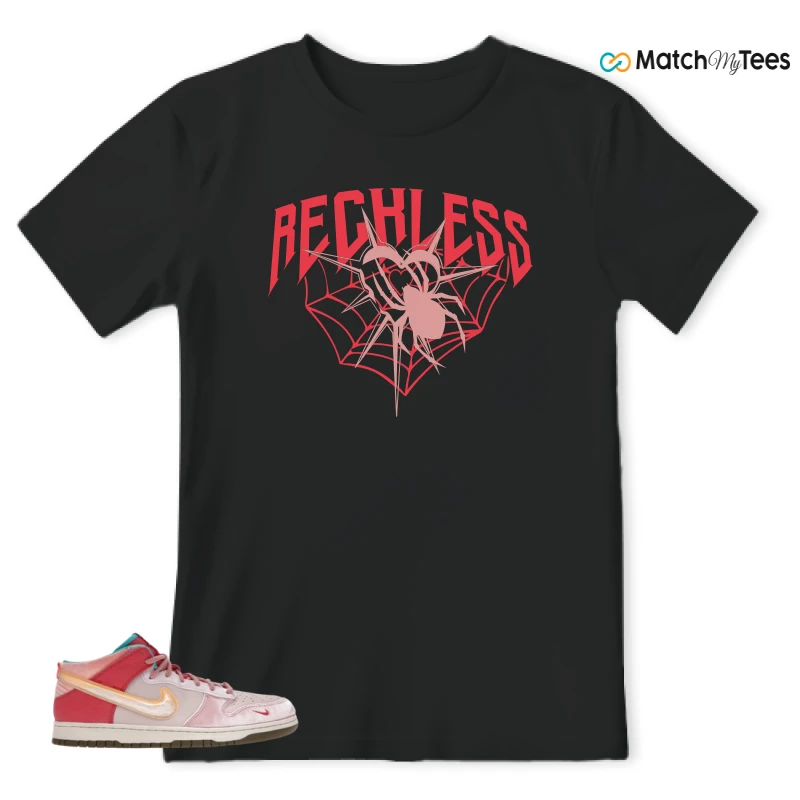 NIKE DUNK MID SOCIAL STATUS FREE LUNCH STRAWBERRY MILK SNEAKER Matching Tees t-shirt