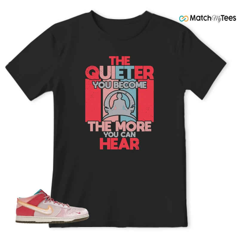 NIKE DUNK MID SOCIAL STATUS FREE LUNCH STRAWBERRY MILK SNEAKER Matching Tees t-shirt