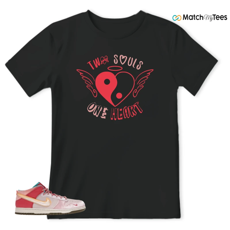 NIKE DUNK MID SOCIAL STATUS FREE LUNCH STRAWBERRY MILK SNEAKER Matching Tees t-shirt