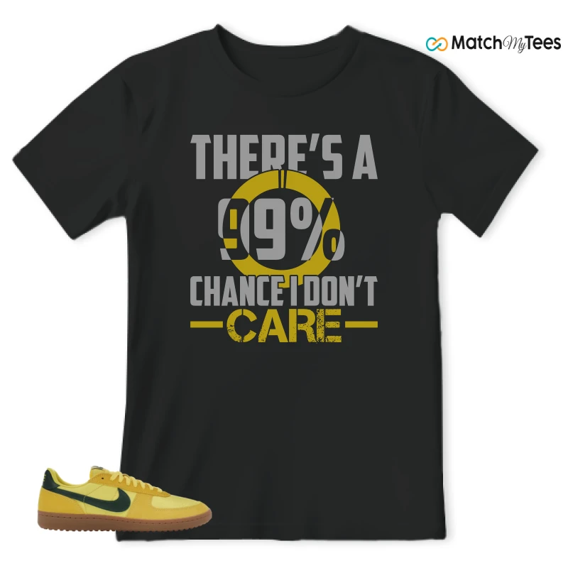 NIKE FIELD GENERAL 82 CHROME YELLOW FIR SNEAKER Matching Tees t-shirt