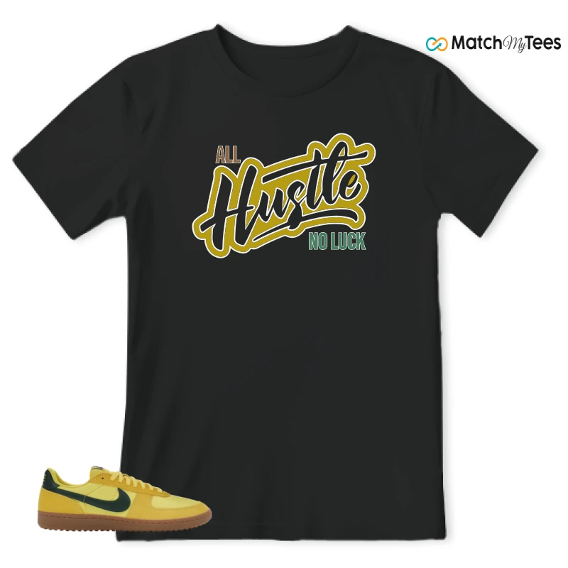 NIKE FIELD GENERAL 82 CHROME YELLOW FIR SNEAKER Matching Tees t-shirt