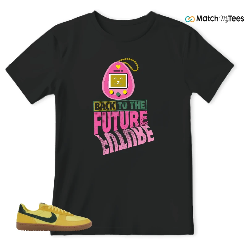 NIKE FIELD GENERAL 82 CHROME YELLOW FIR SNEAKER Matching Tees t-shirt